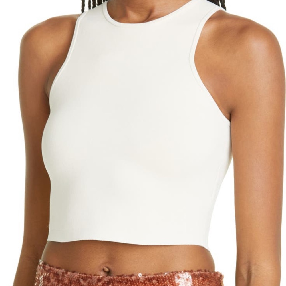 ALC Lola Crop Top in Alabastor